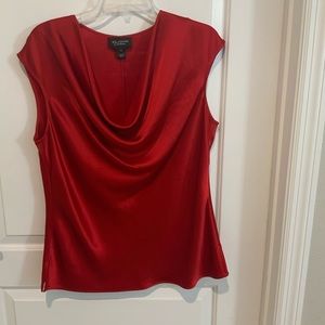 St. John Couture Red Top Size 12